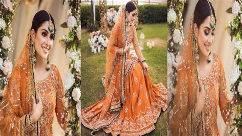 Ayeza Khan Dress Design Ansab Jahangir Collection Beautiful Luxury
