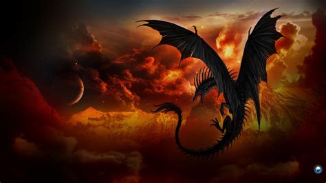 Black Dragon Wallpaper HD Images