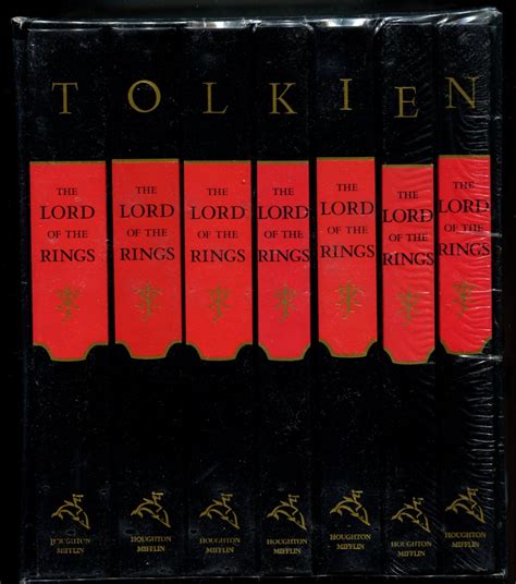 The Lord Of The Rings Millennium Edition By Jrr Tolkien 1999