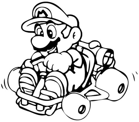 Super Mario Bros Luigi Coloring Pages - Coloring Home