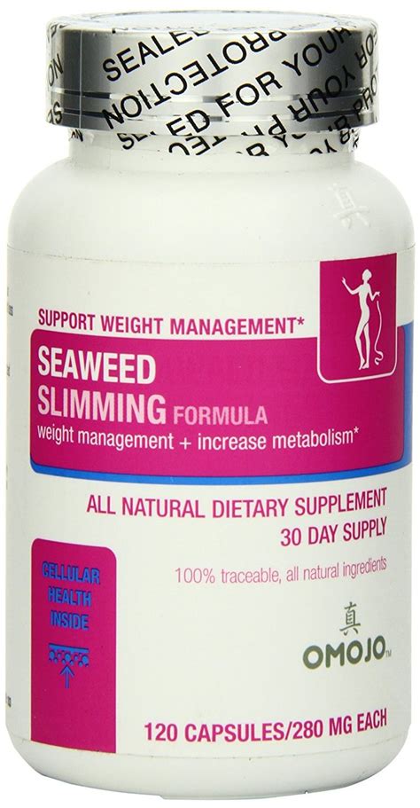 Omojo Health Usa Seaweed Slimming Supplement 120 Count Click Image