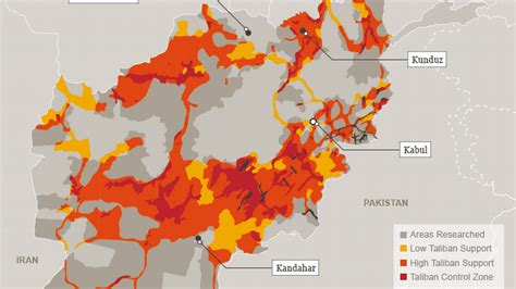 Damn i had no idea they still controlled that much. Afghan Taliban take district near northern Kunduz in ...