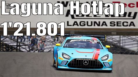 ACC Laguna Seca Hotlap Mercedes AMG GT3 Evo 1 21 801 RTX 3070 4K