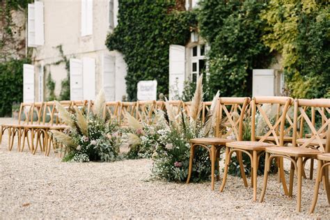 Outdoor Ceremony French Countryside Fête In France Wedding Planner