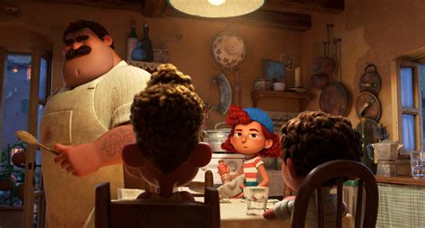 Luca Conoce Los Personajes De La Película De Disney · Pixar Tvcinews