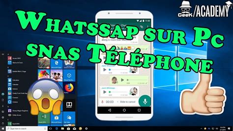 Utiliser Whatsapp Sur Pc Sans Téléphone 2022 Application Pc