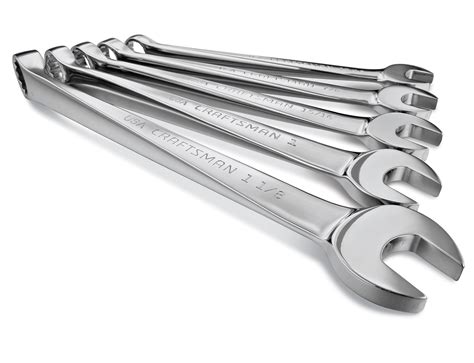 Craftsman Large Cross Force Comb Wrench Set For Big Jobs At Sears