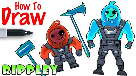 How To Draw Rippley Fortnite