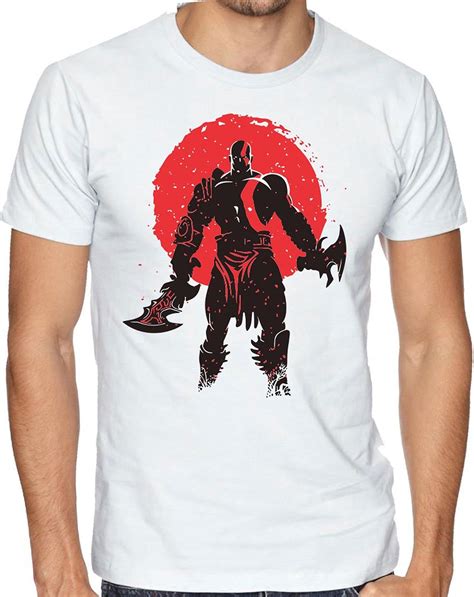 Awd Merch God Of War T Shirt Distressed Sun Set Mens Gaming T Shirt