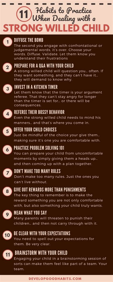 11 Habits To Practice When Dealing With A Strong Willed Child