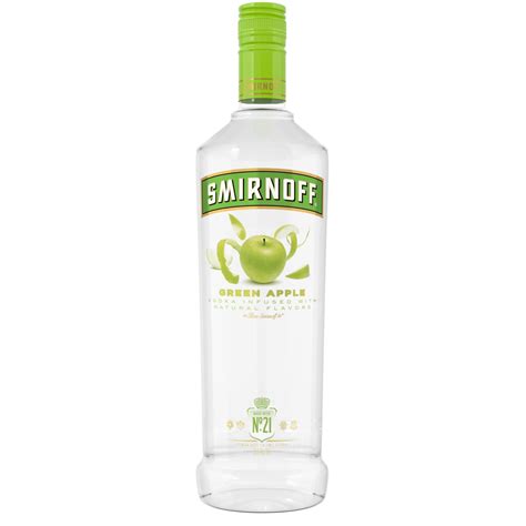 Smirnoff Green Apple Twist Vodka Colonial Spirits