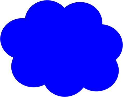 Blue Clouds Clip Art