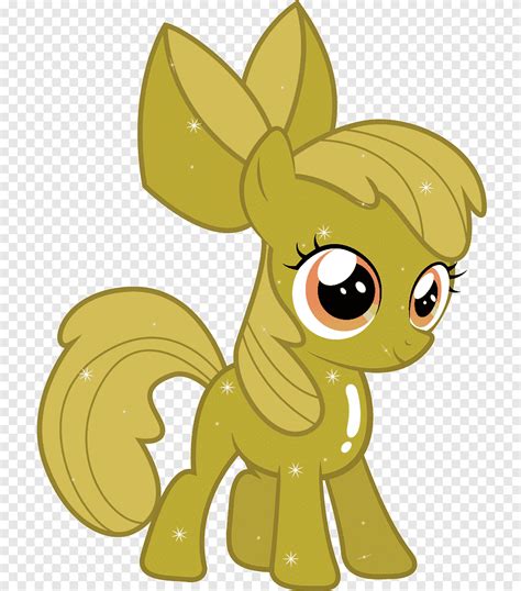 Pony Twilight Sparkle Applejack Apple Bloom Sweetie Belle Gold Apple