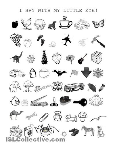 Or do you love them all? 13 Best Images of I Spy Worksheets Free Printables ...