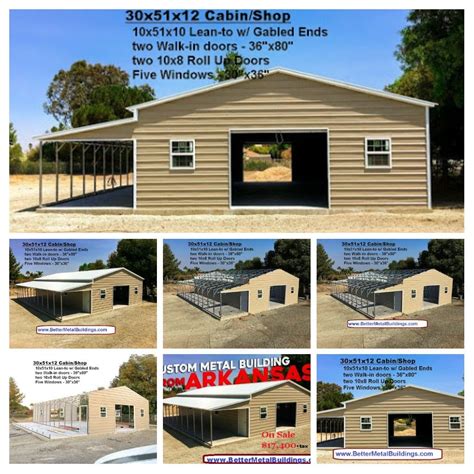 Shop Buildings Metal Buildings Loafing Shed Mobile House Rv Cover