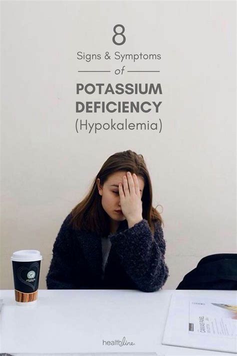 8 signs and symptoms of potassium deficiency hypokalemia potassium deficiency potassium