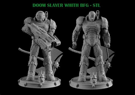 Doom Slayer Bgf Stl Etsy