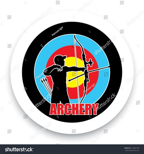 Archery Emblem Vector Illustration 110481398 Shutterstock