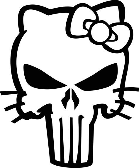Vector Punisher Logo Png Punisher Skull Svg Png Ai And Dxf Files