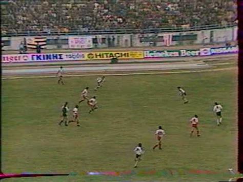 «100άρα» ο παναθηναϊκός, μεγάλη νίκη ο παοκ. 1983-84 η ΑΓ. ΟΛΥΜΠΙΑΚΟΣ-ΠΑΟΚ 1-0 - YouTube