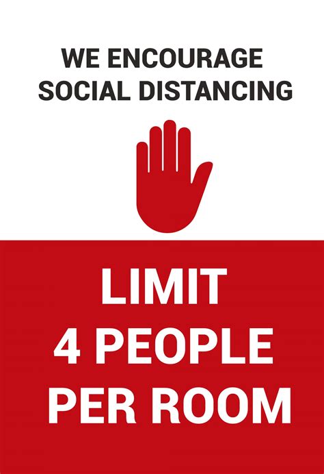 Social Distancing Signs And Social Distancing Decals In Saugus And Boston