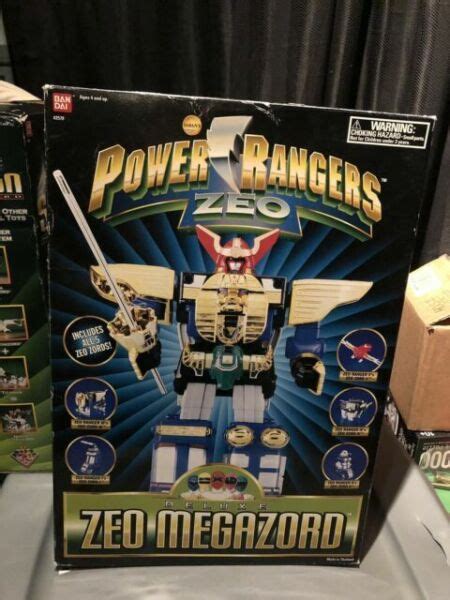 Bandai Power Rangers Deluxe Zeo Megazord Action Figure For Sale
