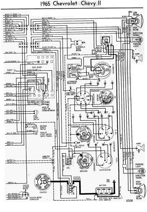 1965 Chevelle Ignition Switch And Starter Wiring Diagram Collection