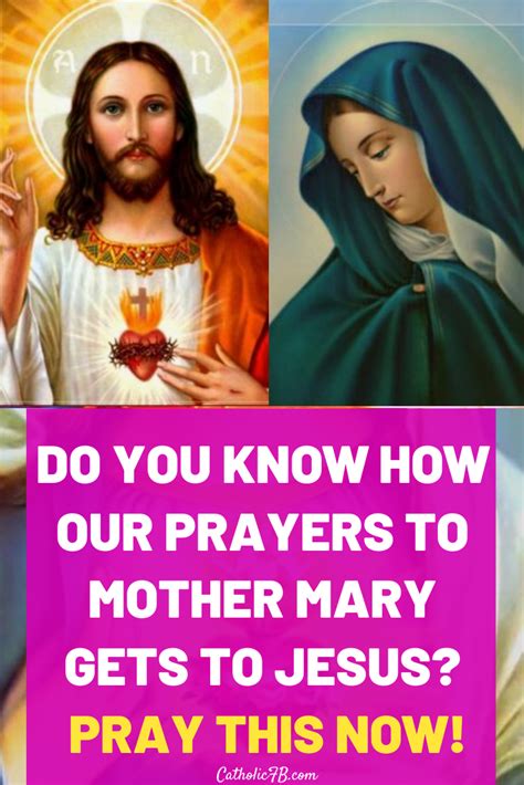 This Is How Our Prayers To Mother Mary Are Transferred To God Whenever We Pray Mother Mary