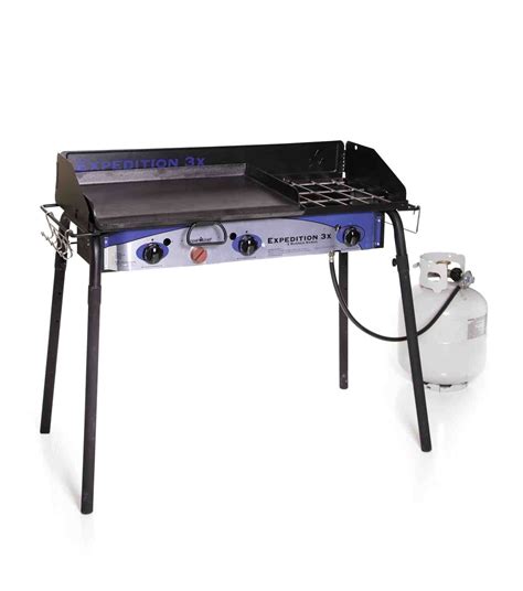Camp Chef Expedition 3x 3 Burner Portable Propane Gas Grill In Black