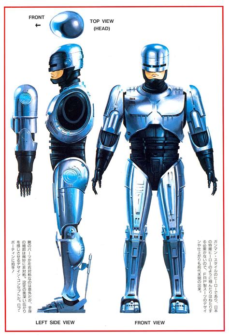 Robocop Concept Art Character Model