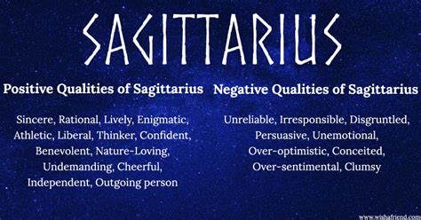 Find Positives And Negatives Of Your Zodiac Sign Sagittarius
