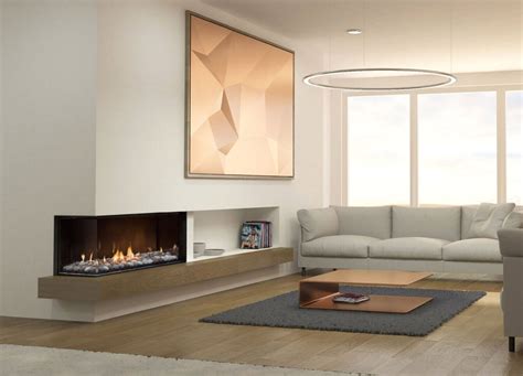 Mode Corner Gas Fireplace For Stoke Est Living Design Directory