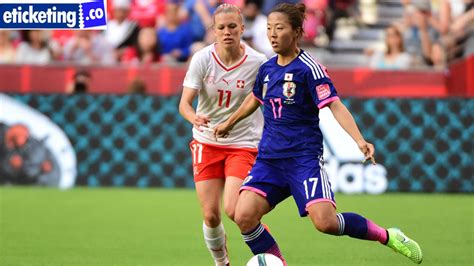 Japan Women Football World Cup Team Defeated Denmark