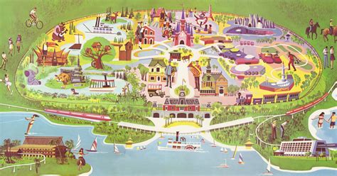 Insights And Sounds The First Walt Disney World Map