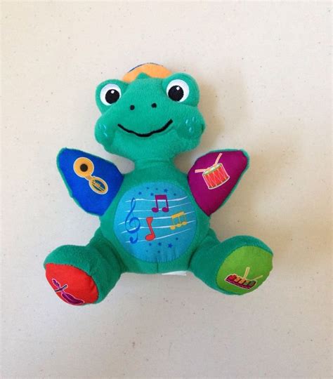 Baby Einstein Infant Toddler Press And Play Pal Neptune Musical Turtle Toy 8