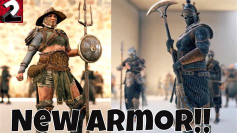 For Honor Glad Face Reveal New Armor Variations Test Your Metal Is