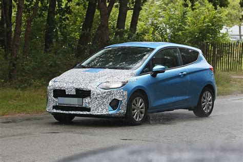 2022 Ford Fiesta Facelift Shows Off Minimal Changes With One Angry