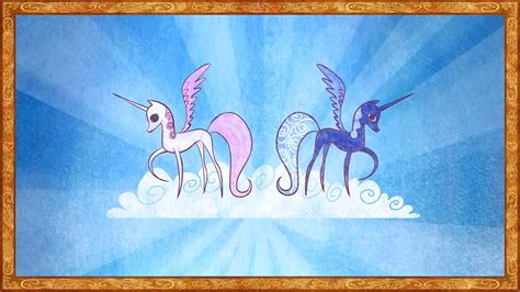 The Two Sisters Mlp Fim Princess Luna And Princess Celestia Photo