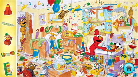 Look And Find Elmo On Sesame Streetukappstore For Android