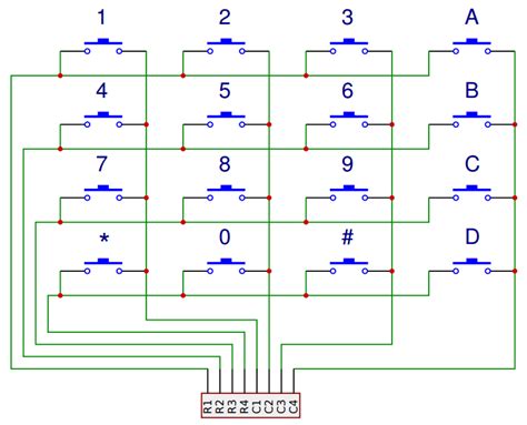 How To Use 4X4 Matrix Keypad With Arduino Ettron