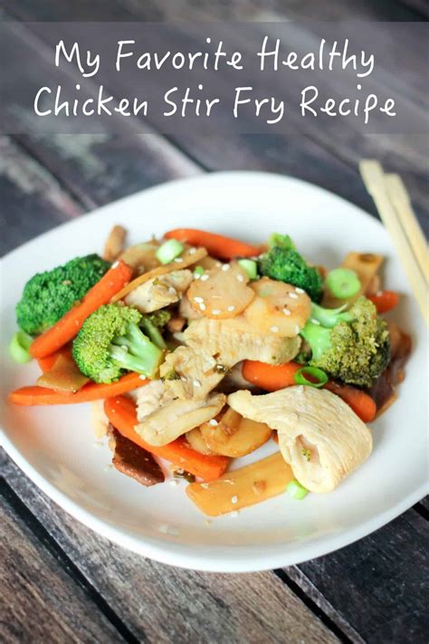 These chicken recipes are healthy and easy. Best Healthy Chicken Stir Fry Recipe in Four Easy Steps - DIY Candy