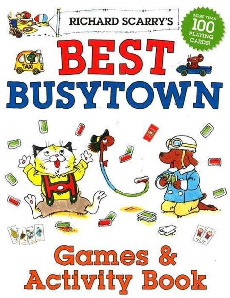 Richard Scarrys Best Busytown Games And Activity Book Big Bad Wolf