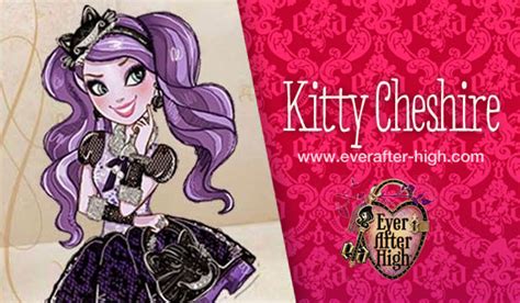 Kitty Cheshire Character Ever After High