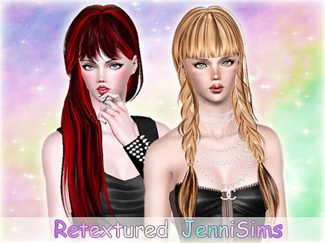 Butterfly S And Hairstyle Retextured By Jenni Sims Sims Hairs