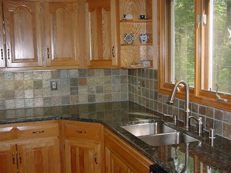 The amount of surface texture created with this project is amazing. Nice-Looking Kitchen Backsplash Ideas with Metal and Wood ...