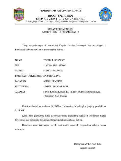 28th april 2021 4 min read. 8+ Contoh Surat Rekomendasi Terlengkap untuk Berbagai ...