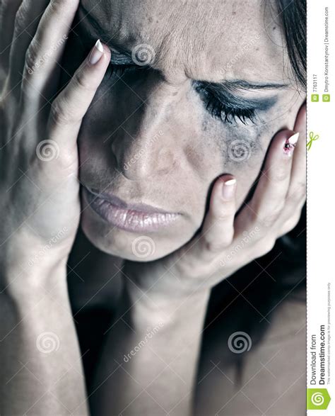 Depressed Young Woman Stock Image Image Of People