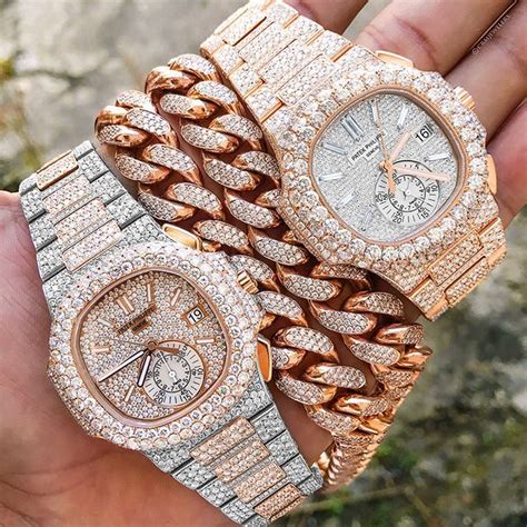 Patek Bust Down Twins Two Tone X Rose Gold Get Ready For The Weekend Contact For Individual