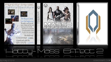 Mass Effect 2 Xbox 360 Box Art Cover By Hatty