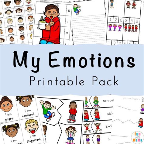 Emotions Pack Feelings Activities Emotions Activities Feelings Preschool